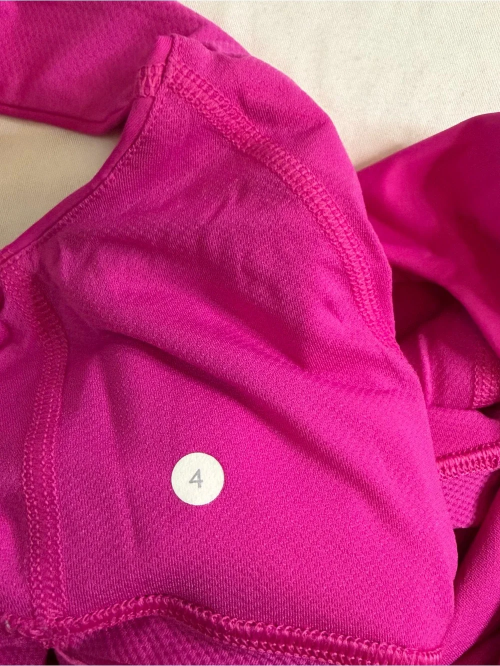 Lululemon Tame Me Tank Paris Perfection Pink Size 4 Yoga Athletic Gym Workout